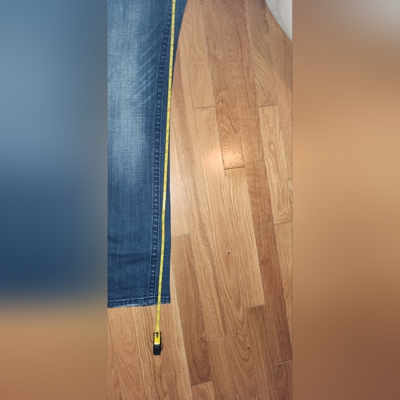 2PC MISS ME JEANS BLING WINGS SIZE 29 SKINNY & BOOT METALLIC NO SEPARATING - Picture 7 of 16